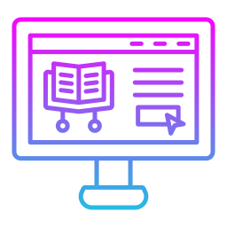 Digital book icon