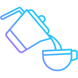 Pouring drink icon