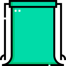 tela verde Ícone