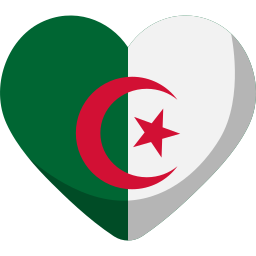 bandeira da argélia Ícone