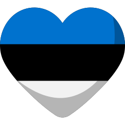 bandeira da estônia Ícone