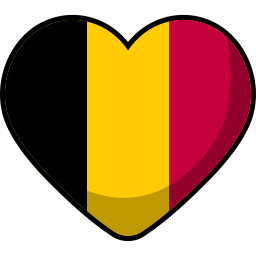 Флаг Бельгии иконка