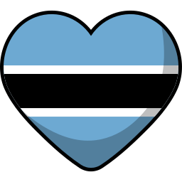 Botswana flag icon