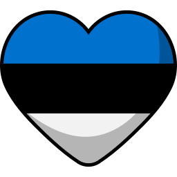 bandeira da estônia Ícone