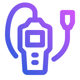 Gas detector icon