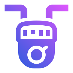 Gas meter icon