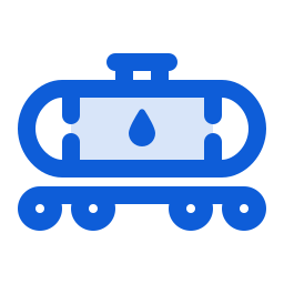 tren petrolero icono