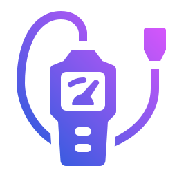 Gas detector icon