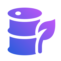 Biofuel barrel icon