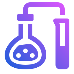 eksperyment chemiczny ikona