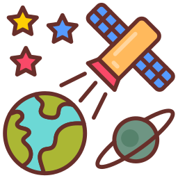 Earth observation icon