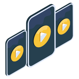 mobiles video icon