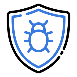 protezione antimalware icona