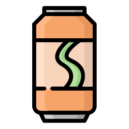 bebida gaseosa icono