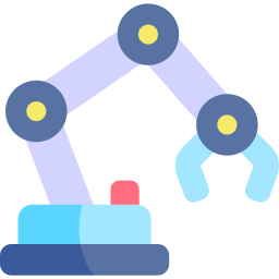 brazo robotico icono