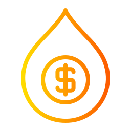 물 가격 icon