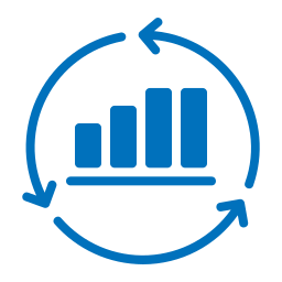 Continuous improvement icon