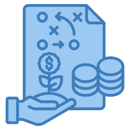 Investment growth icon