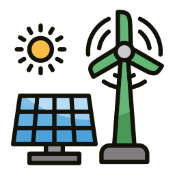 Renewable energy icon