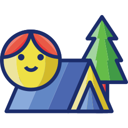 Camping icon