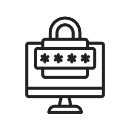 시스템 비밀번호 icon