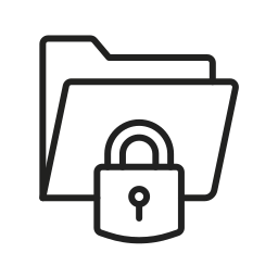 Secure folder icon