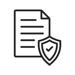 Secure documents icon
