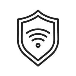 wi-fi protégé Icône