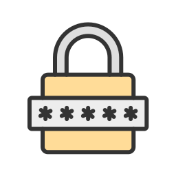 código de acceso icono