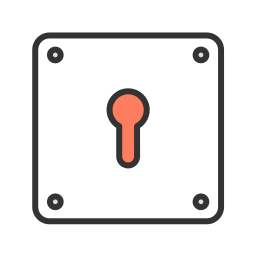 sleutelgat icoon