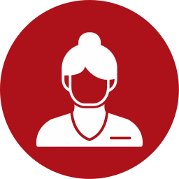 Lady doctor icon