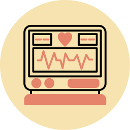 Electrocardiogram icon