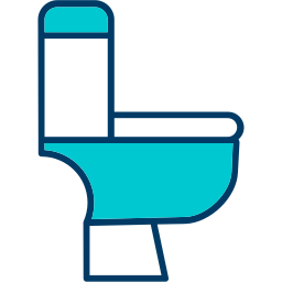 Toilet seat icon
