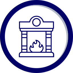 chimenea icono