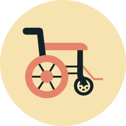 wózek inwalidzki ikona