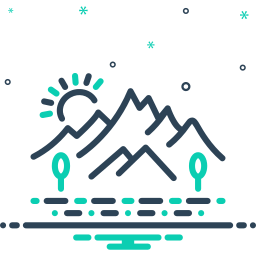 paisaje icono