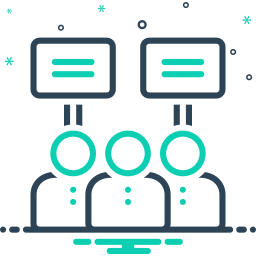 demostración icono