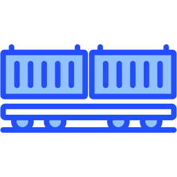 Train cargo icon