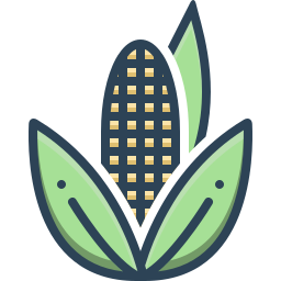 prażona kukurydza ikona