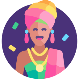 Африканская женщина иконка
