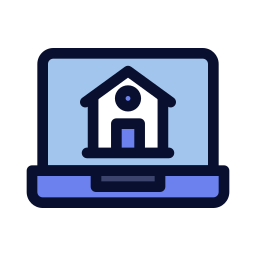 sitio web inmobiliario icono