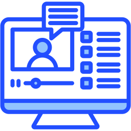 la formation en ligne Icône