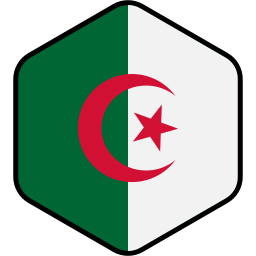 bandiera dell'algeria icona