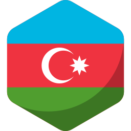 bandiera dell'azerbaigian icona