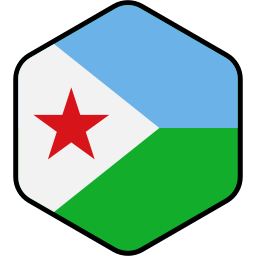 djiboutiaanse vlag icoon