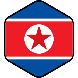 bandeira da coreia do norte Ícone