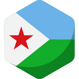 bandera de yibuti icono