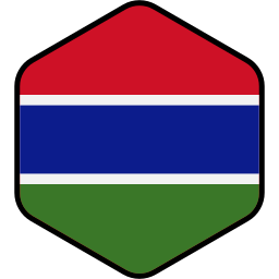bandiera della gambia icona