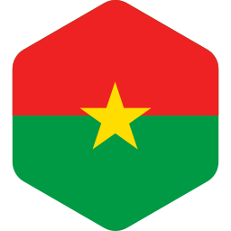 bandeira de burkina faso Ícone