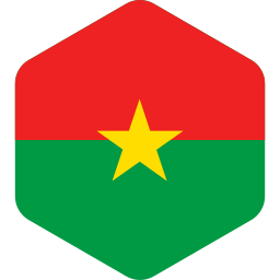 bandera de burkina faso icono